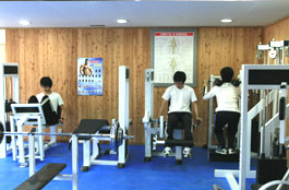 헬스장 전경