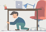 지진으로 흔들릴 때 행동요령