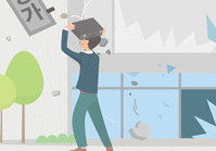 전철을 타고 있을 경우 행동요령