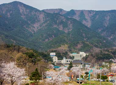 백암온천과 신선계곡