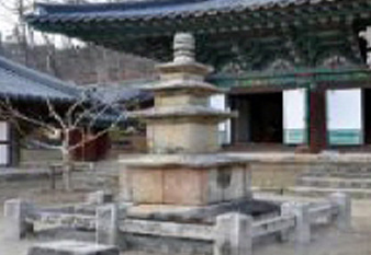 불영사 삼층석탑 이미지