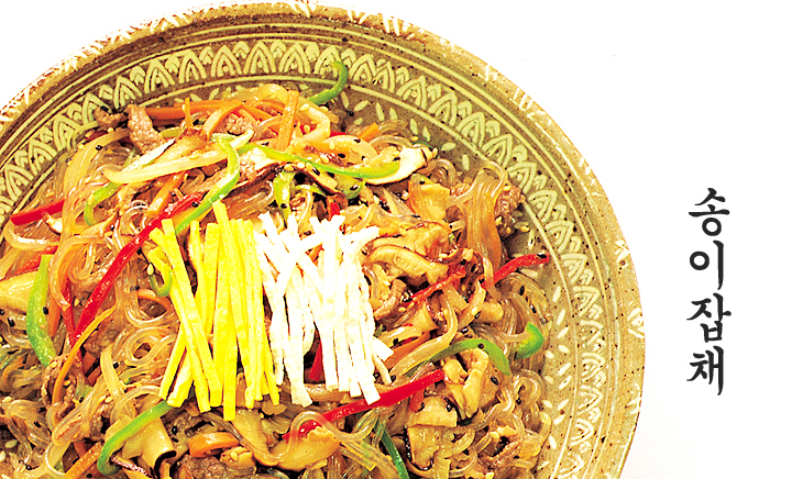 송이잡채 이미지