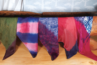 천연염색 이미지