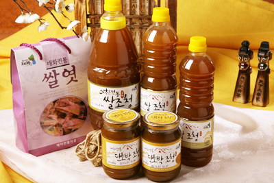 매야쌀엿, 조청