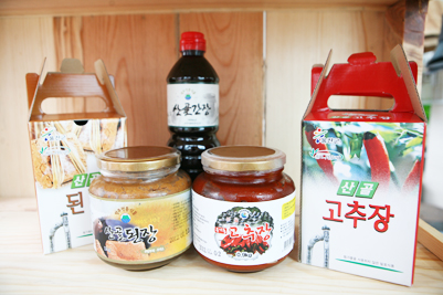 산골된장, 산골간장, 고추장