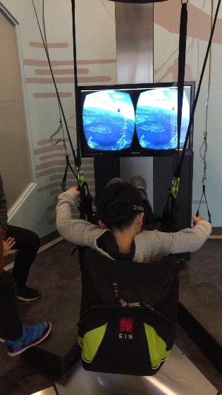 움직임의 과학-2(2F) 페러글라이딩 시뮬레이터 체험