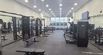헬스장 전경