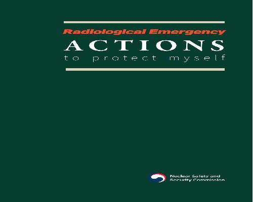 방사선 비상 시 나를 지키는 행동(영어/English)