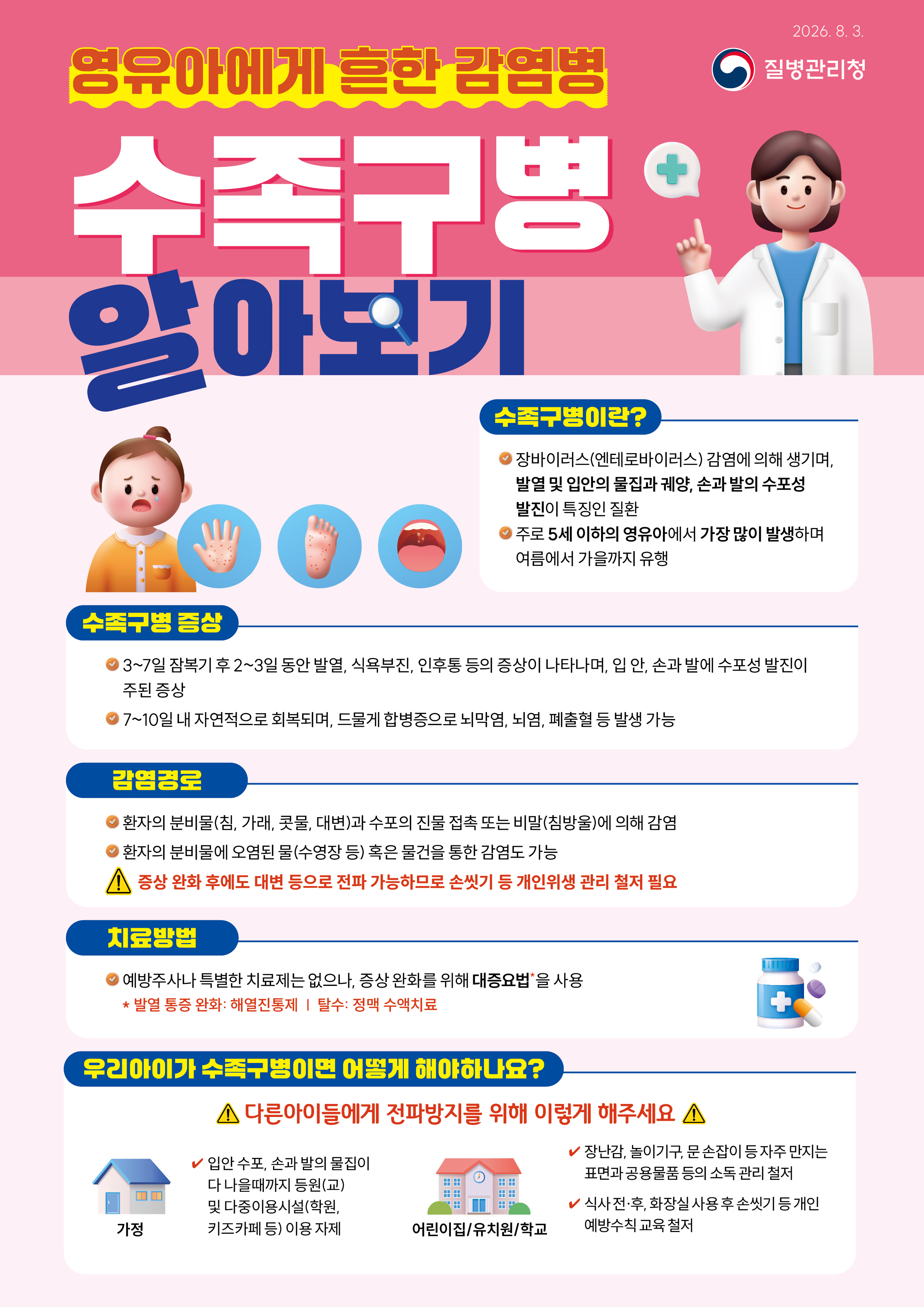 일상에서 지키는 작은 습관, 수족구병 뽀득한 예방수칙 알아보기!